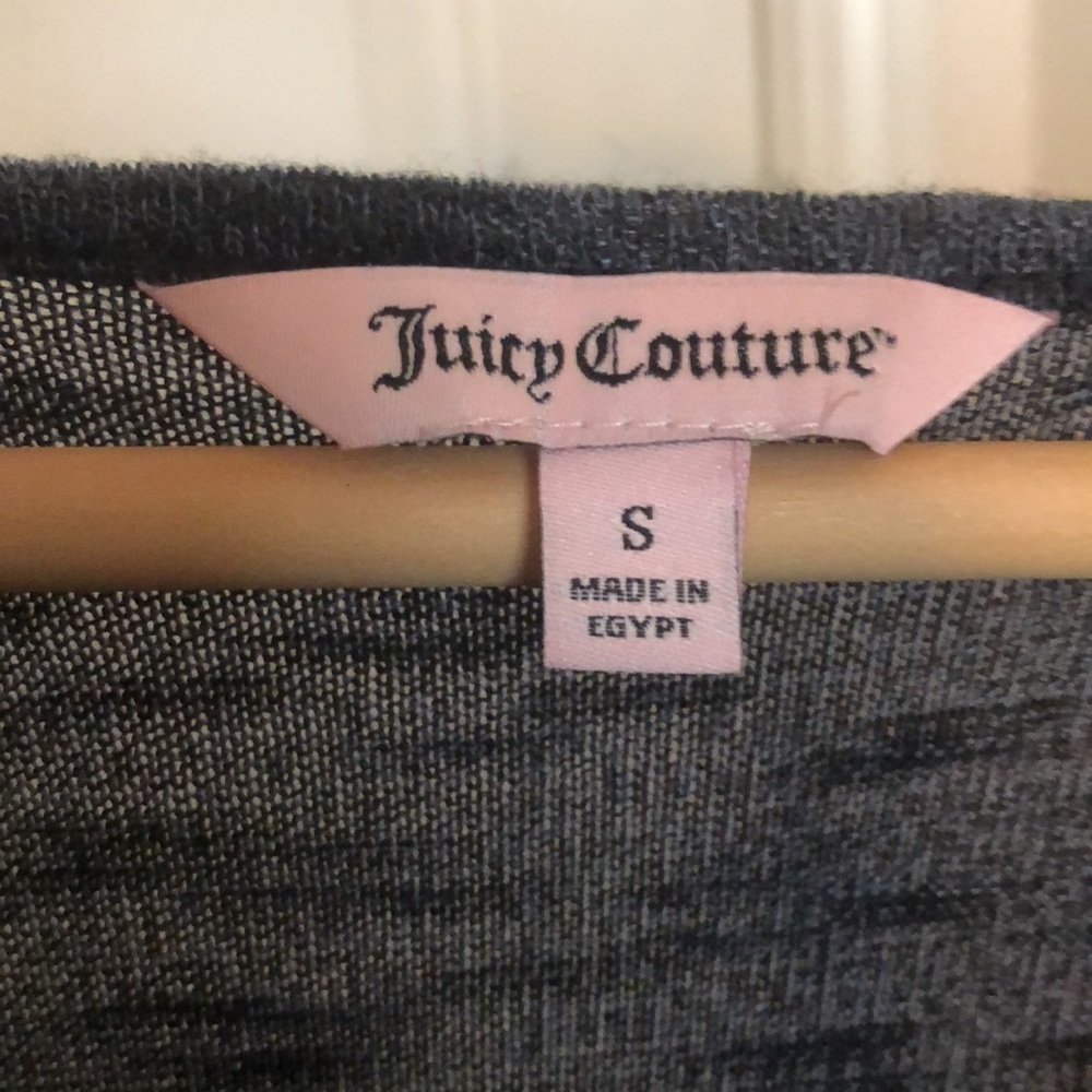 Juicy Couture Size S High Low Style Top - Picture 3 of 8